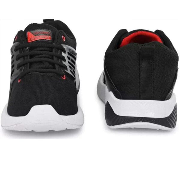 black trendy sports footwear
