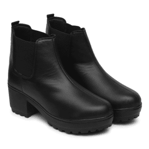 Trendy Chelsea Boot For Girls Black Color