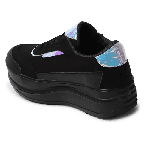 Trendy Royal Look Women Casual Shoes Black Color