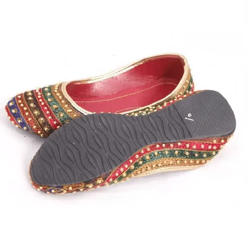Comfortable Multicolor Punjabi Jutti for women Multicolor