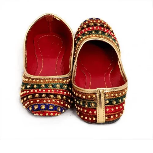 Comfortable Multicolor Punjabi Jutti for women Multicolor