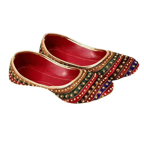 Comfortable Multicolor Punjabi Jutti for women Multicolor
